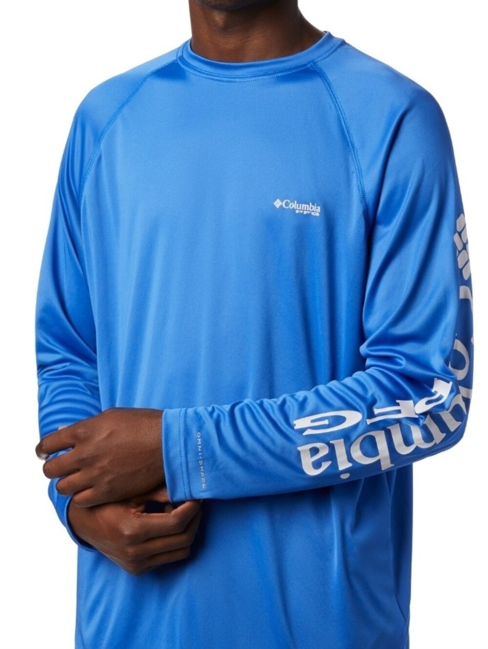 Columbia PFG Long Sleeve Fishing Shirt/Rash Guard, Size M